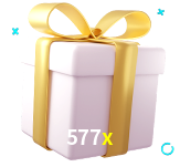 Receba seus bônus de boas-vindas no 577x